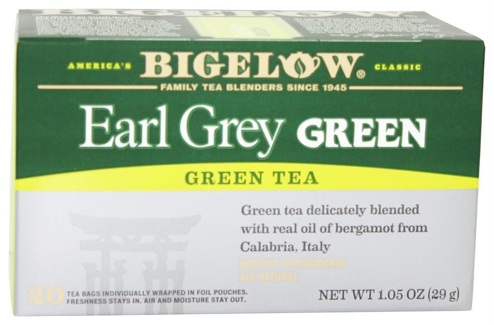 Bigelow: Earl Grey Green Tea Healthy Antioxidants 20 Tea Bags, 1.05 Oz