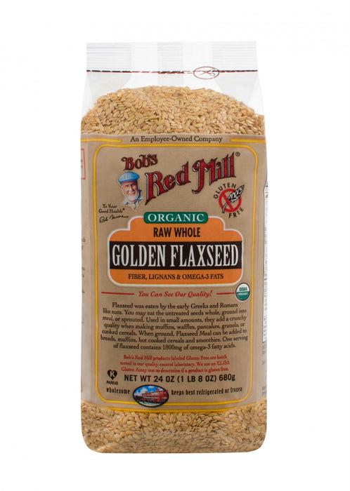 Bob's Red Mill: Organic Golden Flaxseed, 24 Oz