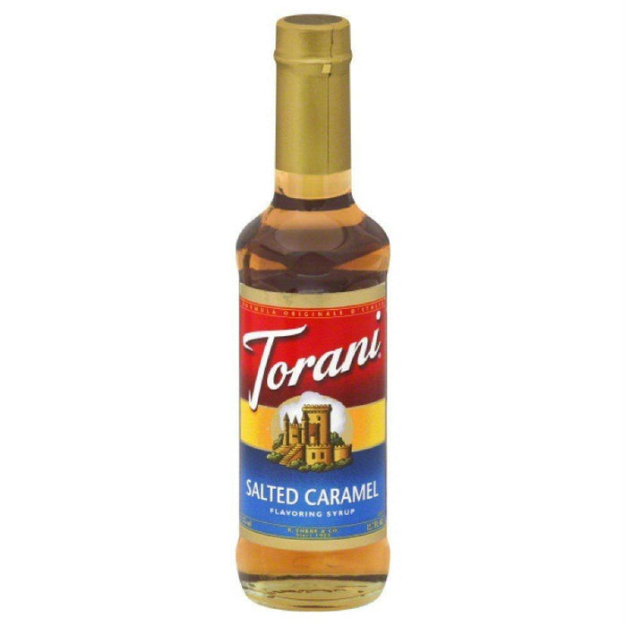 Torani: Salted Caramel Flavoring Syrup, 12.7 Oz