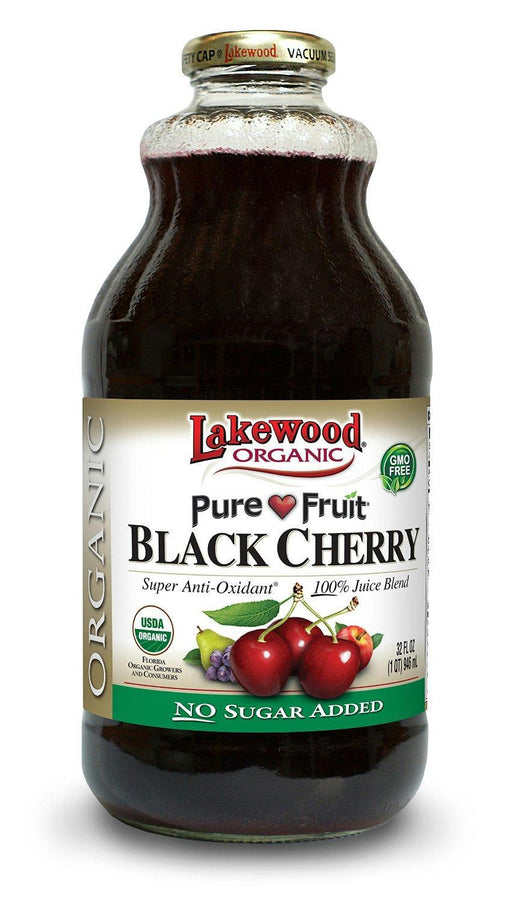 Lakewood Organic: Pure Fruit Black Cherry Blend, 32 Oz