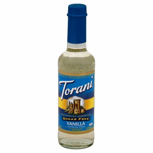 Torani: Sugar Free French Vanilla Flavoring Syrup, 12.7 Oz