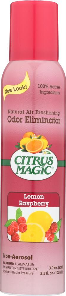 Citrus Magic: Air Freshener Spray Lemon Raspberry, 3.5