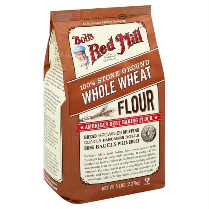 Bob's Red Mill: Stone Ground Whole Wheat Flour, 5 Lb