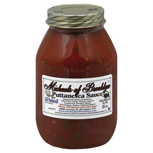 Michaels Of Brooklyn: Puttanesca Sauce, 32 Oz