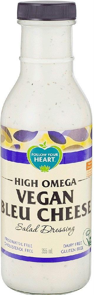 Follow Your Heart: High Omega Vegan Bleu Cheese Salad Dressing, 12 Oz