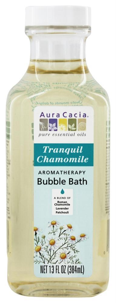 Aura Cacia: Aromatherapy Bubble Bath Tranquil Chamomile, 13 Oz