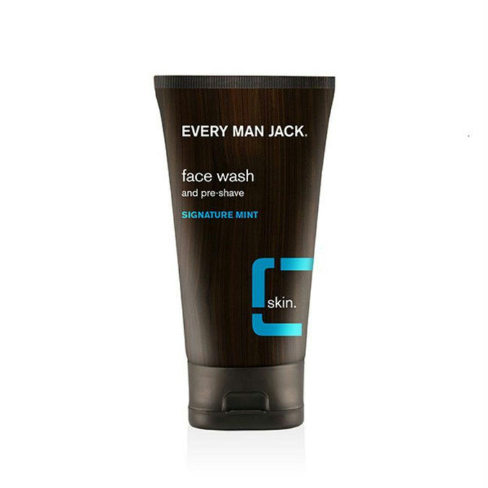 Every Man Jack: Face Wash And Pre-shave Signature Mint, 5 Oz