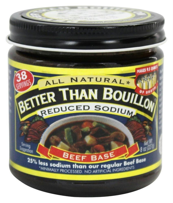 Better Than Bouillon: All Natural Reduce Sodium Beef Base, 8 Oz