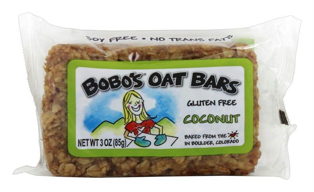 Bobos Oat Bars: All Natural Bar Coconut, 3 Oz