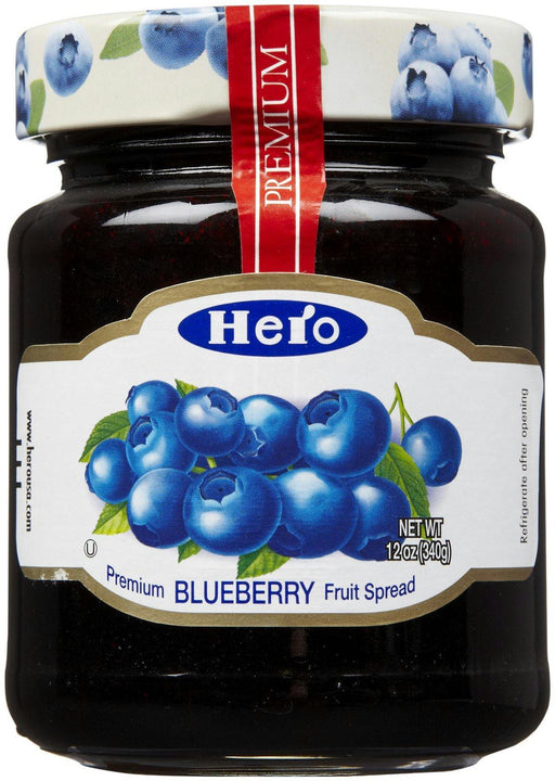 Hero: Premium Blueberry Fruit Spread, 12 Oz