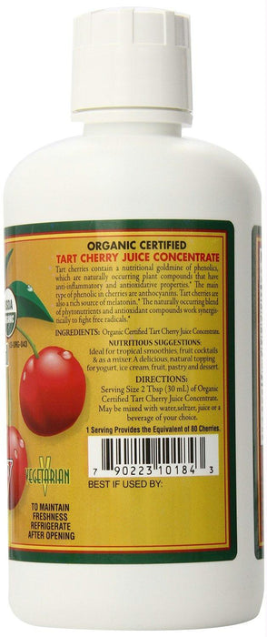 Dynamic Health: Organic Tart Cherry Juice Concentrate, 32 Oz