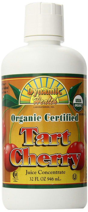 Dynamic Health: Organic Tart Cherry Juice Concentrate, 32 Oz