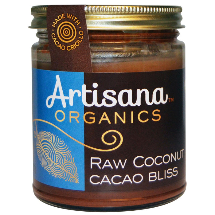 Artisana Organic Raw Coconut Cacao Bliss Nut Butter, 8 Oz