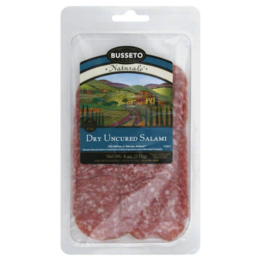 Busseto: Dry Uncured Salami, 4 Oz