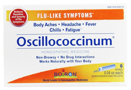 Boiron: Oscillococcinum Homeopathic Medicine Value Pack, 6 Doses