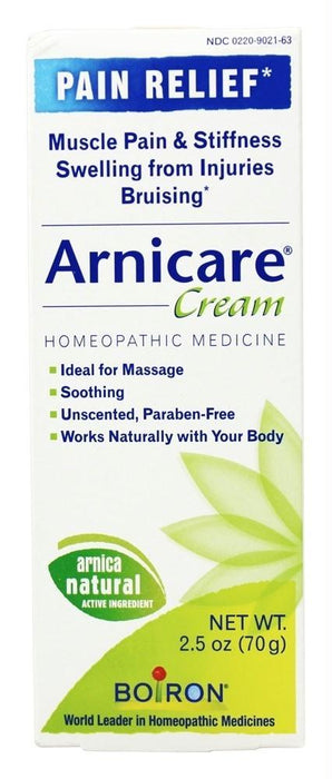 Boiron: Arnicare Arnica Cream Homeopathic Medicine, 2.5 Oz