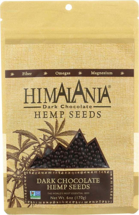 Himalania: Hemp Seeds Dark Chocolate, 6 Oz