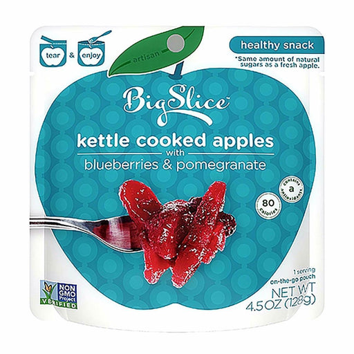 Big Slice: Pure Kettle Cooked Apples Blueberry Pomegranate, 4.5 Oz