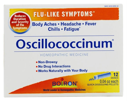 Boiron: Oscillococcinum Homeopathic Medicine Value Pack, 12 Doses