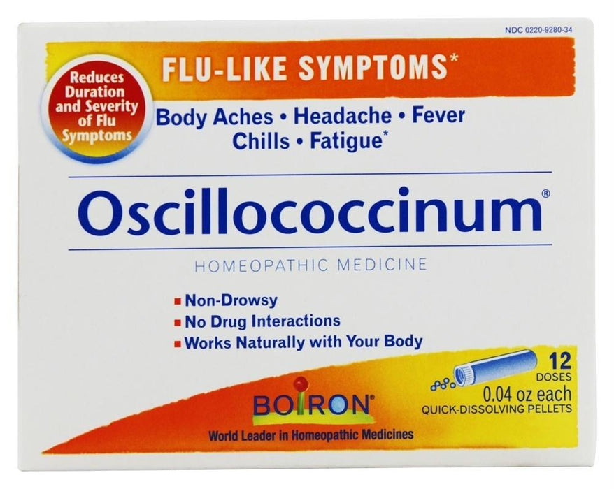 Boiron: Oscillococcinum Homeopathic Medicine Value Pack, 12 Doses