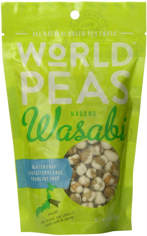 World Peas: Green Peas Nagano Wasabi, 5.3 Oz