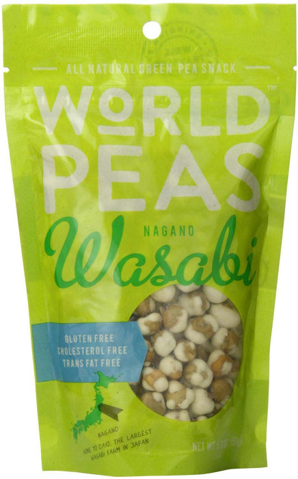 World Peas: Green Peas Nagano Wasabi, 5.3 Oz