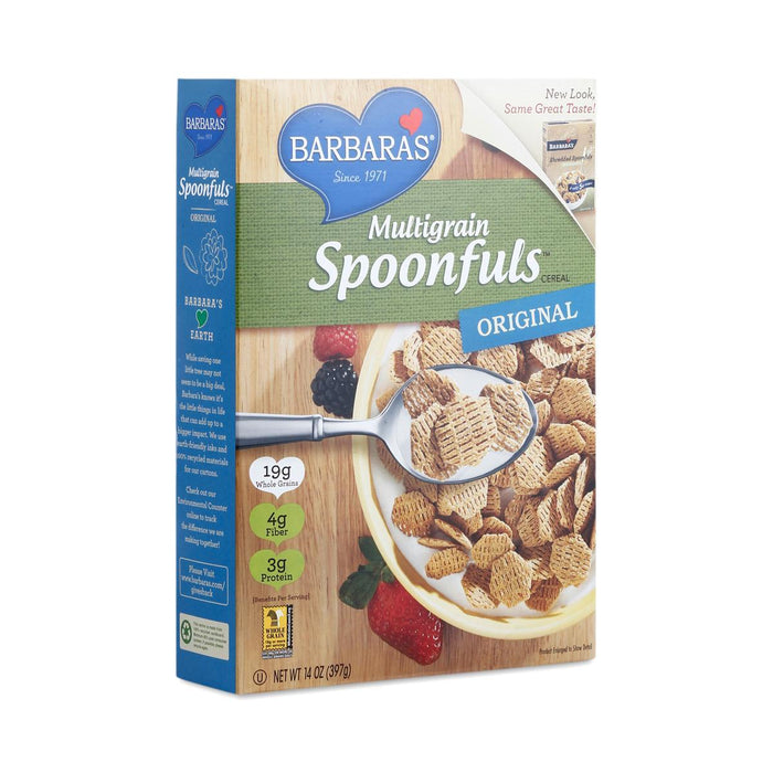 Barbara's Bakery: Shredded Spoonfuls Multigrain Cereal Original, 14 Oz