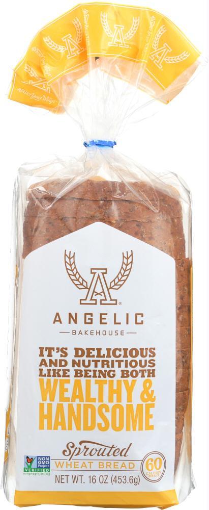 Angelic Bakehouse: Sprouted Wheat Bread, 16 Oz