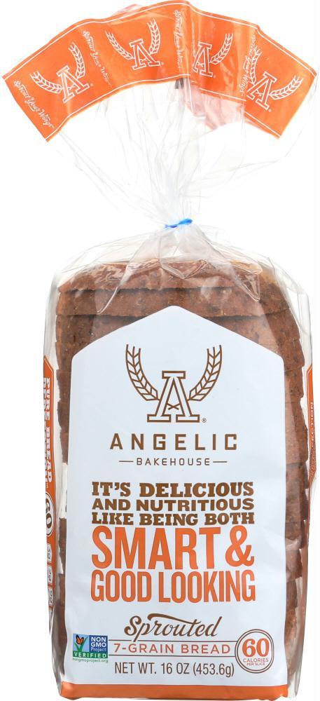 Angelic Bakehouse: Sprouted 7 Grain Bread, 16 Oz