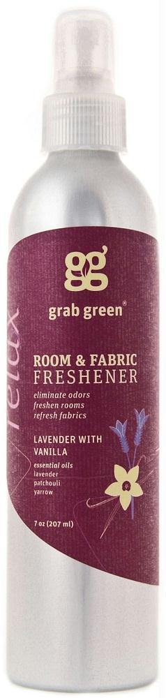 Grabgreen: Room And Fabric Freshener Lavender, 7 Oz