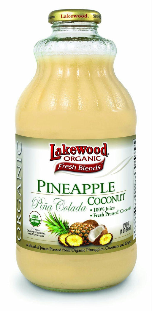 Lakewood: Organic Pineapple Coconut Pina Colada, 32 Oz