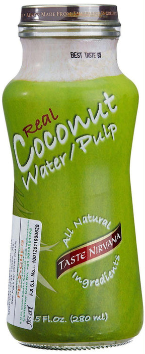 Taste Nirvana: Coconut Water With Pulp, 9.5 Oz