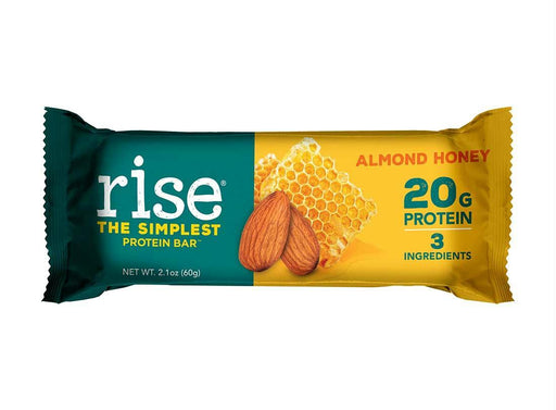 Rise: Protein Bar Almond Honey, 2.1 Oz