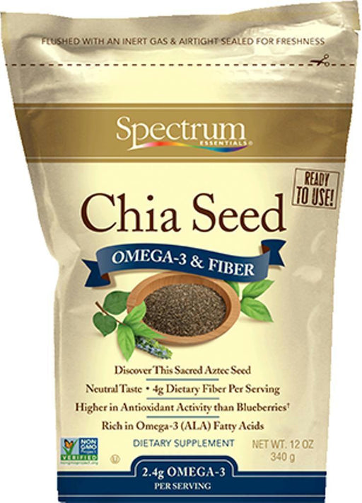 Spectrum Naturals: Chia Seed Omega-3 And Fiber, 12 Oz