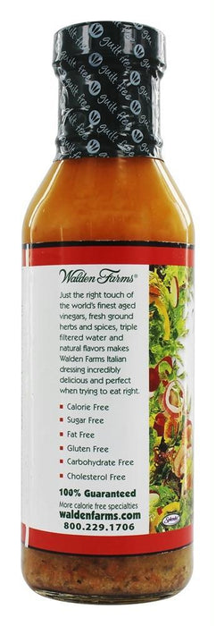 Walden Farms: Sugar Free Dressing Italian, 12 Oz