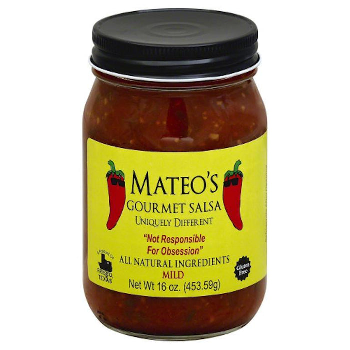 Mateo's: Gourmet Mild Salsa, 16 Oz