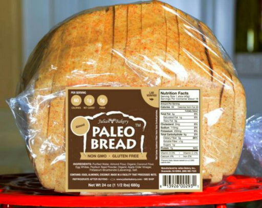 Julian Bakery: Paleo Bread Almond, 24 Oz