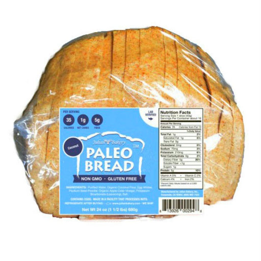 Julian Bakery: Paleo Bread Coconut, 24 Oz