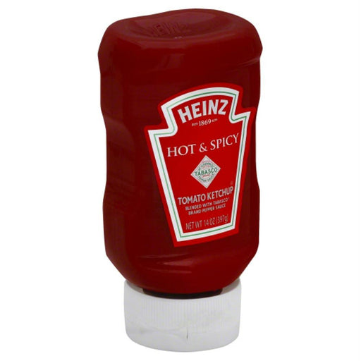 Heinz: Tomato Ketchup Hot And Spicy, 14 Oz