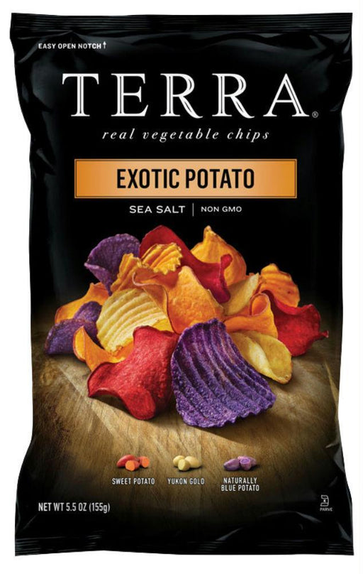 Terra Chips: Exotic Potato Chips Sea Salt, 5.5 Oz