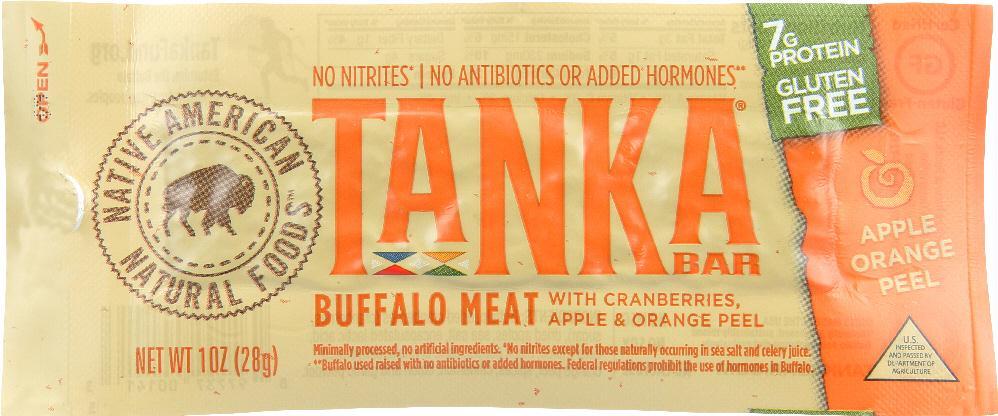 Tanka: Buffalo Bar Apple Orange Peel, 1 Oz