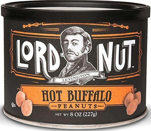 Lord Nut Levington: Peanut Seasoned Hot Buffalo, 8 Oz