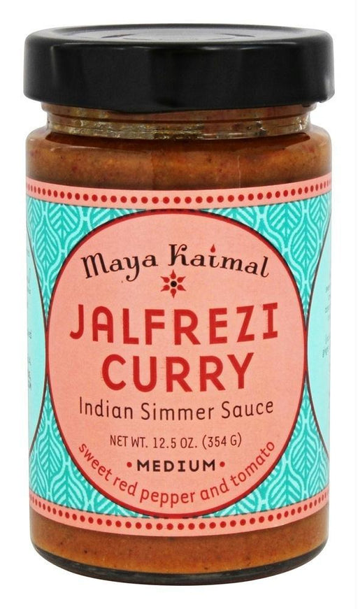 Maya Kaimal: Jalfrezi Curry Indian Simmer Sauce Medium, 12.5 Oz