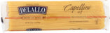 Delallo: Capallini Pasta Bag, 16oz