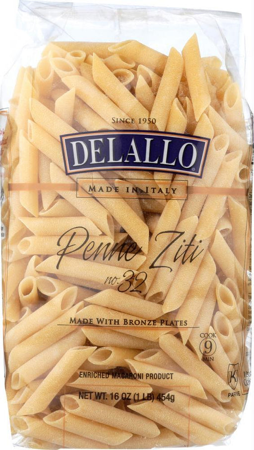 Delallo: Penne Ziti Bag Pasta, 16oz