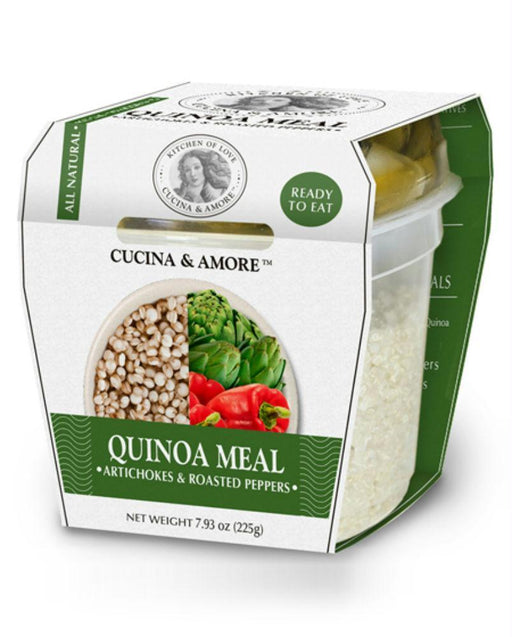 Cucina & Amore: Quinoa Meal Artichokes & Roasted Peppers, 7.9 Oz