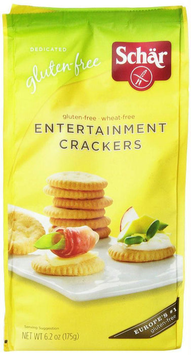 Schar: Entertainment Crackers Gluten Free, 6.2 Oz