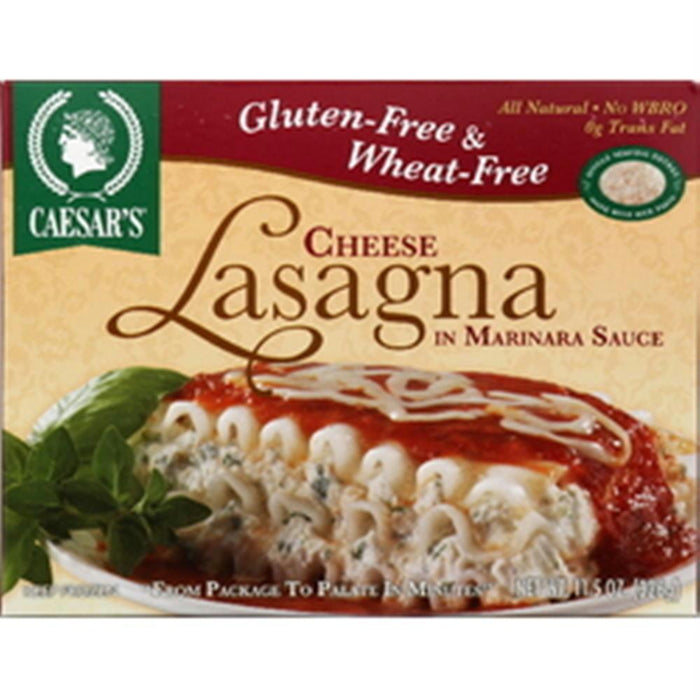 Caesars: Pasta Gluten Free Cheese Lasagna In Marinara Sauce, 11.5 Oz