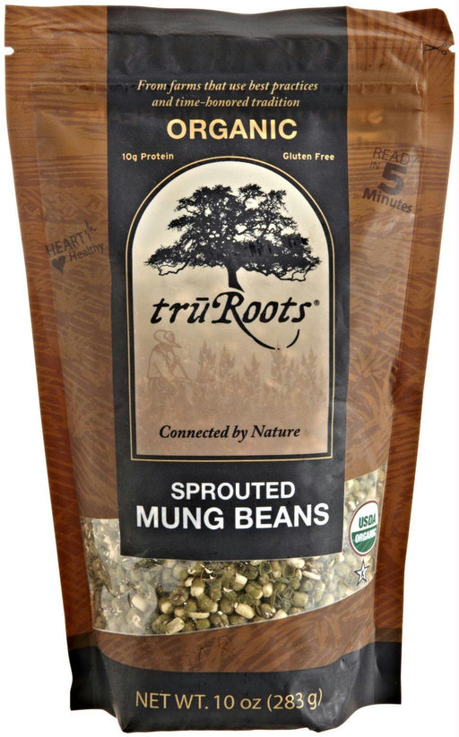 Truroots: Organic Sprouted Mung Beans, 10 Oz