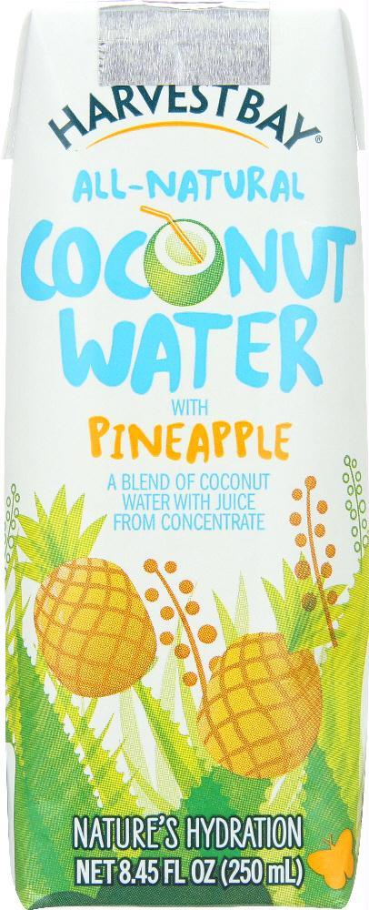 Harvest Bay: Coconut Water With Pineapple, 250 Ml